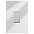 CJ INTERRUPTOR NTERMEDIARIO VERTICAL 4X2 - RECTA ESPELHADA GLOSS - Imagem 1
