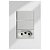 CJ DUPLO SIMPLES + TOMADA 10A 4X2  - RECTA ESPELHADA GLOSS - Imagem 1
