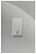 CJ INT.PULSADOR DE MINUTERIA VERTICAL 4X2 RECTA PRATA GLOSS - Imagem 1