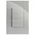 CJ INTERRUPTOR TRIPLO SIMPLES 4X2 - RECTA PRATA GLOSS - Imagem 1