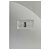 CJ ENTRADA USB 2.0A HORIZONTAL  4X2 - RECTA PRATA GLOSS - Imagem 1