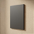 PLACA CEGA COM SUPORTE 4X2 - RECTA GRAFITE SATIN FOSCO - Imagem 1