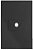 CJ PLACA FURO HORIZONTAL 4X2 -  RECTA HOME GRAFITE SATIN FOSCO - Imagem 1