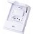 CJ INTERRUPTOR PARALELO + TOMADA 10A - BLUX B.L'ACQUA BRANCO - Imagem 1