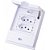 CJ TOMADA DUPLA ( 10A + 20A ) -  BLUX B.L'ACQUA BRANCO - Imagem 1