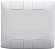 PLACA CEGA 4X4 - TRAMONTINA ARIA BRANCO - Imagem 1