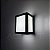 ARANDELA NEW BASE PRETO RETANGULAR BIVOLT - HEVVY - Imagem 3