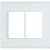 PLACA P/ 6 MODULOS BRANCO 4X4 - TRAMONTINA LIZ - Imagem 1