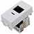 MODULO RJ45 BRANCO - TRAMONTINA LUX2/LIZ - Imagem 1