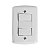 CJ DUPLO SIMPLES BRANCO 4X2 - TRAMONTINA LUX2 - Imagem 1