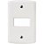 PLACA P/ 1 MODULO HORIZONTAL BRANCO 4X2 - TRAMONTINA LUX2 - Imagem 1