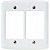 PLACA P/ 6 MODULOS BRANCO 4X4  - TRAMONTINA LUX2 - Imagem 1