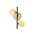ARANDELA LOUISE GOLD - HEVVY - Imagem 1