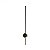 ARANDELA LED KATANA 3000K 29W BIVOLT BLACK- HEVVY - Imagem 1
