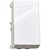 MODULO INTERRUPTOR BIPOLAR PARALELO - BLUX HOME/RECTA BRANCO - Imagem 1