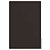 PLACA CEGA COM SUPORTE 4X2 - RECTA CHOCOLATE SATIN FOSCO - Imagem 1