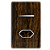 CJ INTERRUPTOR SIMPLES + TOMADA 10A COM SUPORTE 4X2 - DICOMPEL NOVARA EBANO CROMADO - Imagem 1