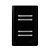 CJ INTERRUPTOR QUADRUPLO SIMPLES (ESPECIAL) 4X2 - NOVARA PRETO BRILHANTE CROMADO - Imagem 1