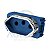 MODULO TOMADA 10A - DICOMPEL NOVARA AZUL FOSCO CROMADO - Imagem 1