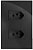 CJ TOMADA DUPLA 10A + 20A 4X2 - RECTA GRAFITE GLOSS - Imagem 1