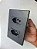 CJ TOMADA DUPLA 10A + 20A 4X2 - RECTA GRAFITE GLOSS - Imagem 2