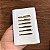 CJ INTERRUPTOR SEXTUPLO SIMPLES (ESPECIAL) 4X2 - NOVARA BRANCO GOLD - Imagem 4