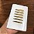 CJ INTERRUPTOR SEXTUPLO SIMPLES (ESPECIAL) 4X2 - NOVARA BRANCO GOLD - Imagem 5