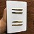 CJ INTERRUPTOR QUADRUPLO PARALELO (ESPECIAL) 4X2 - NOVARA BRANCO GOLD - Imagem 3