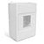 QUADRO SOB COMBI BOX 04 DIN M537  IP4D - STECK - SSCT4 - Imagem 1