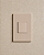 CJ INTERRUPTOR 1 TECLA DUPLA BIPOLAR PARALELA 20A 4X2 - RECTA AREIA SATIN FOSCO - Imagem 1