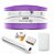 KIT CHUVEIRO ENERBANHO 4T (127V~5500W) - ENERBRAS VIOLETA - KITENERBANHOVIOLETA - Imagem 1