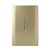 CJ INTERRUPTOR PULSADOR PARA MINUTERIA VERTICAL  4X2 - NOVARA DOURADO CROMADO - Imagem 1