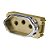 MODULO TOMADA 20A - DICOMPEL NOVARA DOURADO CROMADO - Imagem 1