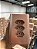 CJ TOMADA TRIPLA 10A COM SUPORTE 4X2 - NOVARA OURO ROSE GOLD - Imagem 3