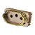 MODULO TOMADA 20A - DICOMPEL NOVARA OURO ROSE GOLD - Imagem 1