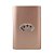 CJ TOMADA 10A HORIZONTAL 4X2 - NOVARA OURO ROSE CROMADO - Imagem 1