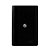 CJ COAXIAL (ANTENA) COM SUPORTE 4X2 - NOVARA PRETO BRILHANTE - Imagem 1