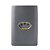 CJ TOMADA 10A HORIZONTAL 4X2 - NOVARA PRETO GRAFITE GOLD - Imagem 1