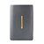 CJ INTERRUPTOR PULSADOR  MINUTERIA VERTICAL 4X2 - NOVARA PRETO GRAFITE GOLD - Imagem 1