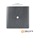 PLACA FURO COM SUPORTE 4X4 - DICOMPEL NOVARA PRETO GRAFITE - - Imagem 1
