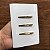 CJ INTERRUPTOR TRIPLO PARALELO 4X2 - NOVARA BRANCO GOLD - Imagem 3