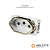 MODULO TOMADA 10A - DICOMPEL NOVARA BRANCO GOLD - Imagem 1