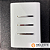 CJ INTERRUPTOR TRIPLO PARALELO 4X2 - NOVARA BRANCO CROMADO - Imagem 5