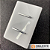 CJ INTERRUPTOR DUPLO SIMPLES 4X2 - NOVARA BRANCO CROMADO - Imagem 4