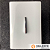 CJ INTERRUPTOR SIMPLES VERTICAL 4X2 - NOVARA BRANCO CROMADO - Imagem 4