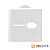 PLACA P/ 1 INTERRUPTOR + TOMADA  4X4 - NOVARA BRANCO - Imagem 1