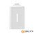 PLACA P/1 INTERRUPTOR VERTICAL  4X2 - DICOMPEL NOVARA BRANCO - Imagem 1