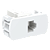 CJ RJ11 2 FIOS (TELEFONE) 4X2 - ENERBRAS NEO SOTTILE BRANCO - EN5146-E - Imagem 1