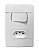 CJ INTERRUPTOR SIMPLES +TOMADA 20A 4X2- ENERBRAS NEO SOTTILE - Imagem 1