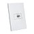 CJ COAXIAL ( ANTENA ) HORIZONTAL 4X2  - ENERBRAS DUBAI BRANCO - Imagem 1